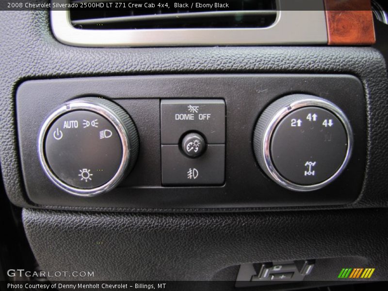 Black / Ebony Black 2008 Chevrolet Silverado 2500HD LT Z71 Crew Cab 4x4