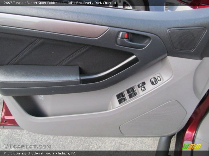 Salsa Red Pearl / Dark Charcoal 2007 Toyota 4Runner Sport Edition 4x4