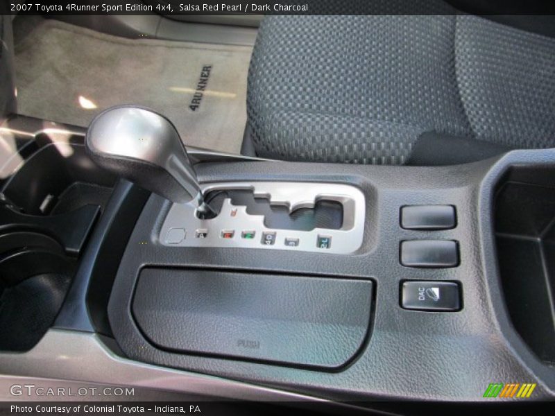 Salsa Red Pearl / Dark Charcoal 2007 Toyota 4Runner Sport Edition 4x4