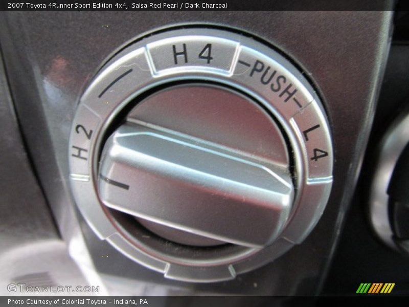 Salsa Red Pearl / Dark Charcoal 2007 Toyota 4Runner Sport Edition 4x4