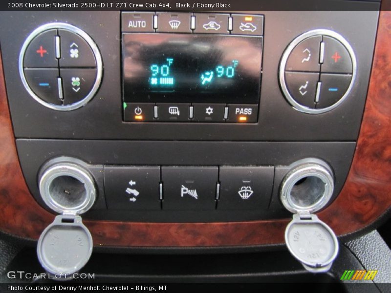 Black / Ebony Black 2008 Chevrolet Silverado 2500HD LT Z71 Crew Cab 4x4
