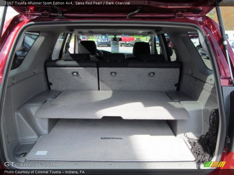 Salsa Red Pearl / Dark Charcoal 2007 Toyota 4Runner Sport Edition 4x4