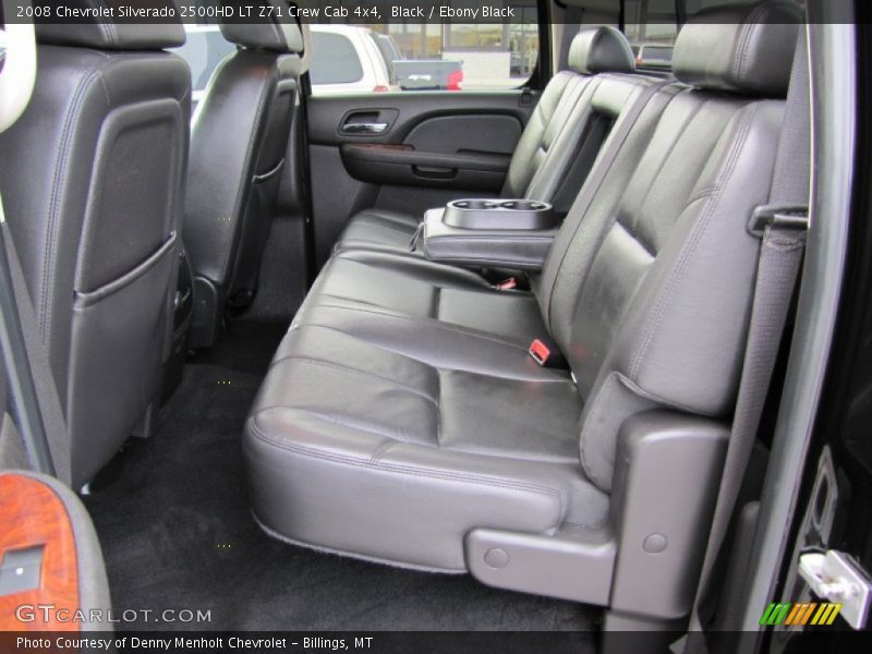 Black / Ebony Black 2008 Chevrolet Silverado 2500HD LT Z71 Crew Cab 4x4