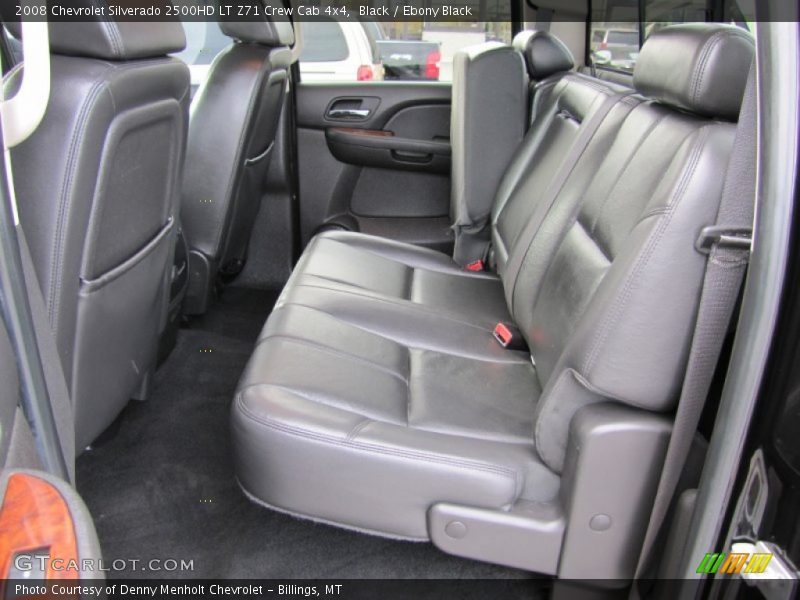 Black / Ebony Black 2008 Chevrolet Silverado 2500HD LT Z71 Crew Cab 4x4