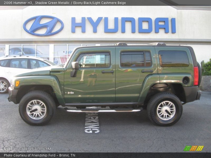 Shadow Green Metallic / Ebony Black/Light Cashmere Beige 2006 Hummer H3
