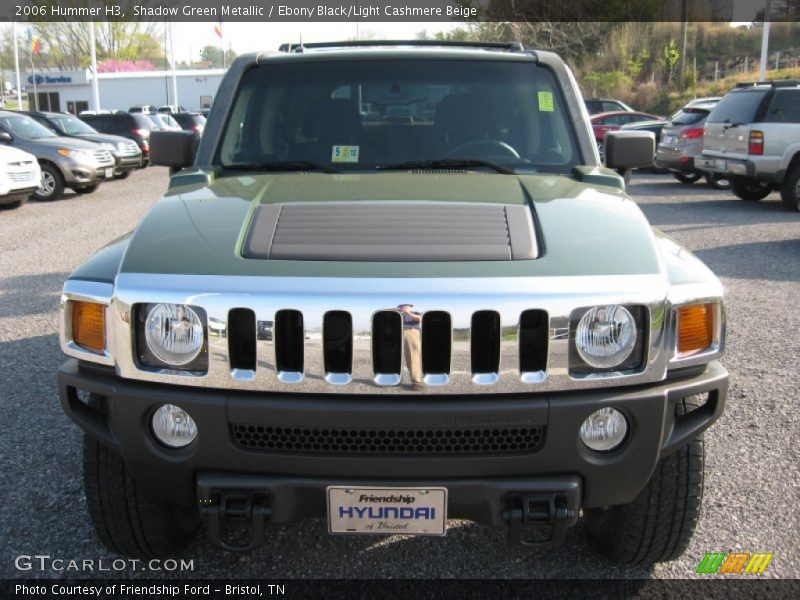 Shadow Green Metallic / Ebony Black/Light Cashmere Beige 2006 Hummer H3