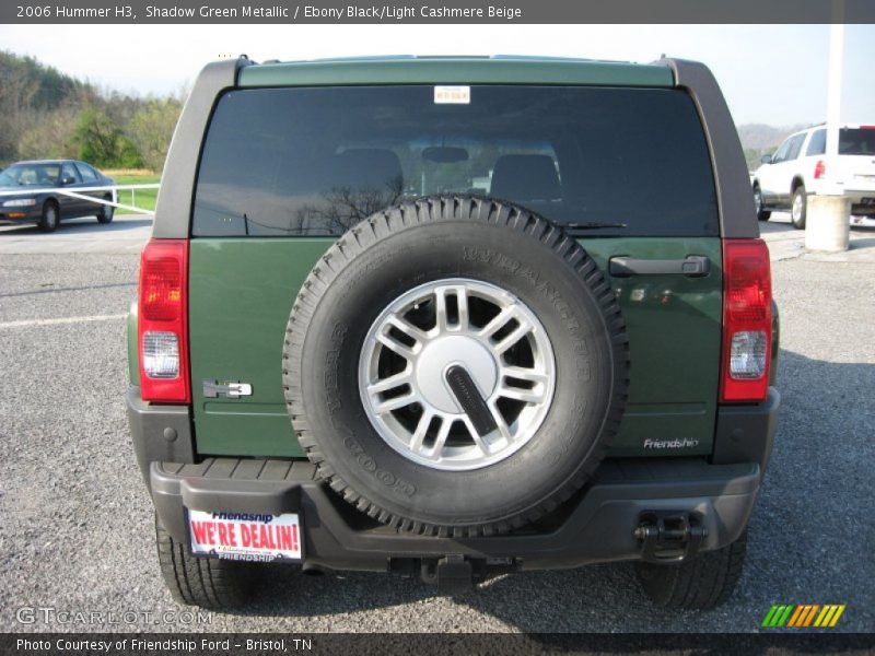 Shadow Green Metallic / Ebony Black/Light Cashmere Beige 2006 Hummer H3