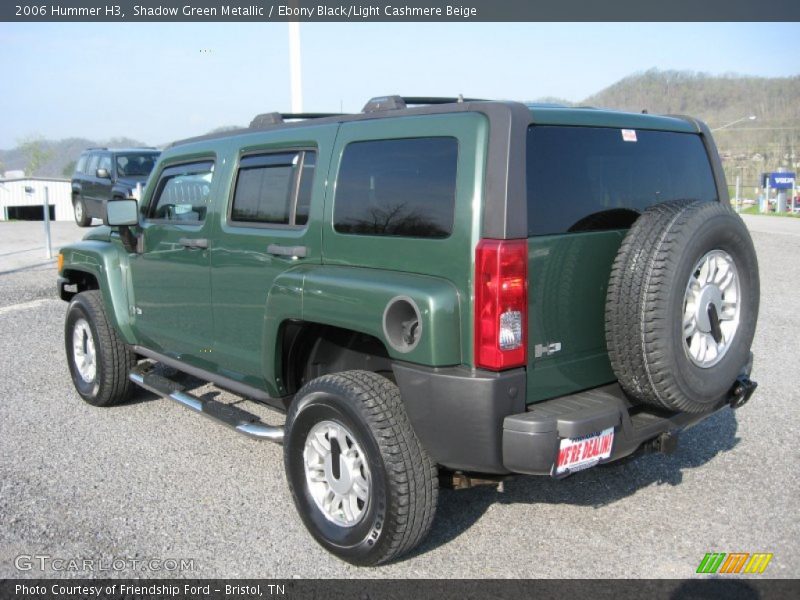 Shadow Green Metallic / Ebony Black/Light Cashmere Beige 2006 Hummer H3
