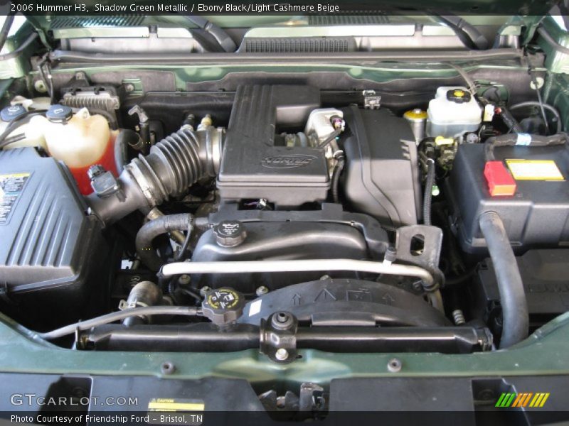  2006 H3  Engine - 3.5 Liter DOHC 20-Valve VVT 5 Cylinder