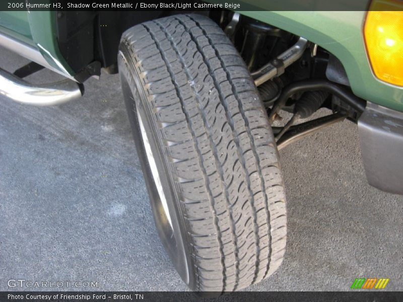 Shadow Green Metallic / Ebony Black/Light Cashmere Beige 2006 Hummer H3