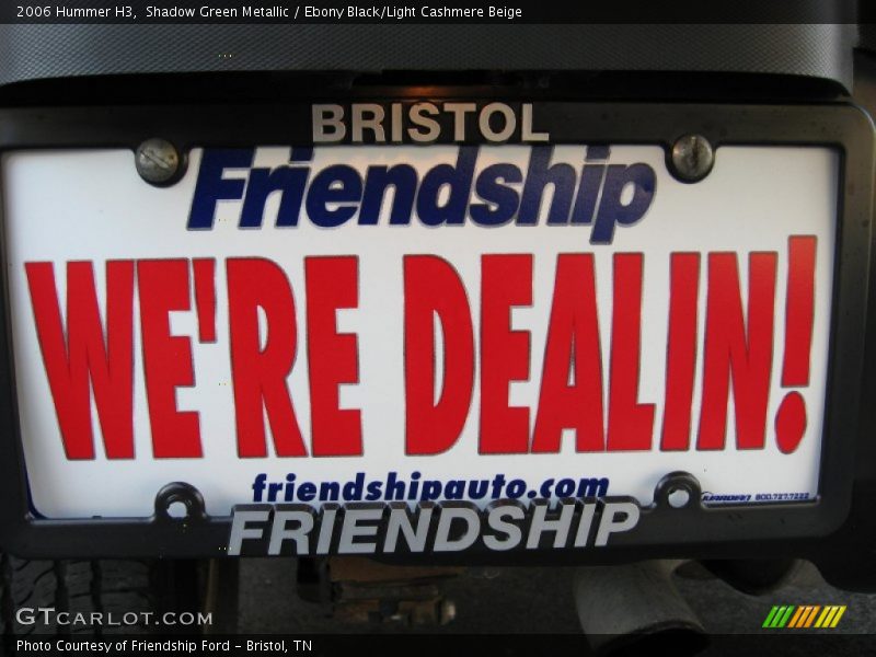 Shadow Green Metallic / Ebony Black/Light Cashmere Beige 2006 Hummer H3