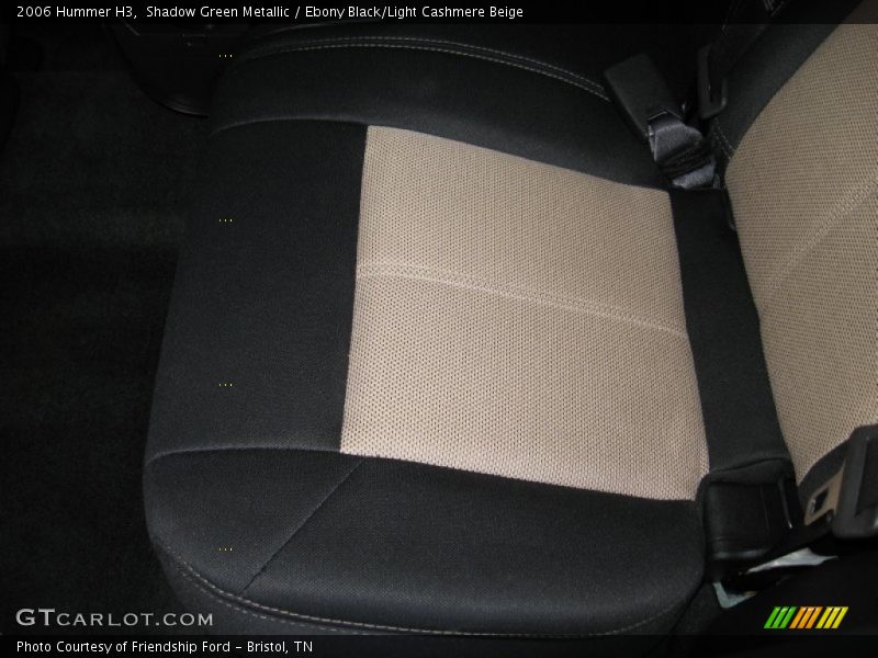 Shadow Green Metallic / Ebony Black/Light Cashmere Beige 2006 Hummer H3