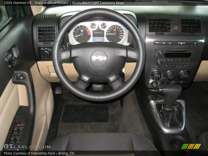 Dashboard of 2006 H3 