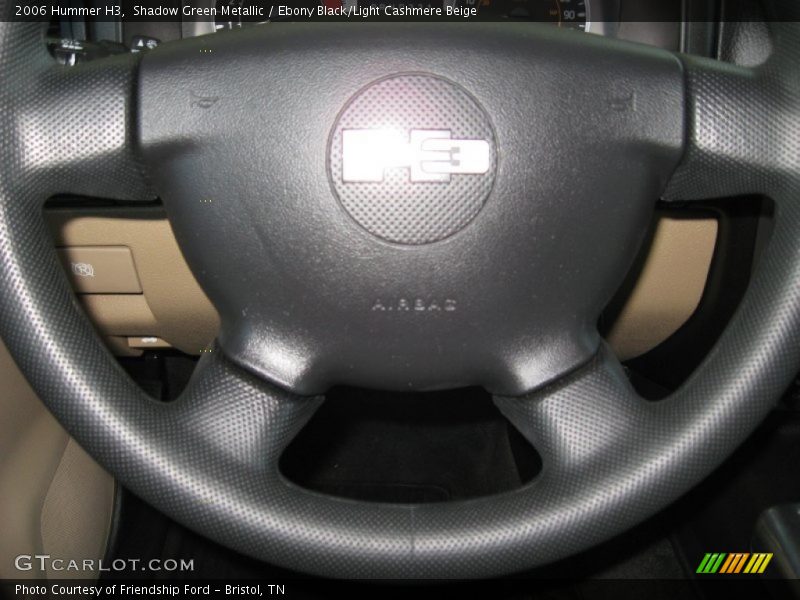 Shadow Green Metallic / Ebony Black/Light Cashmere Beige 2006 Hummer H3