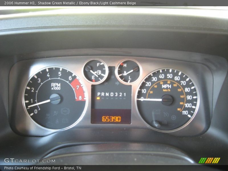  2006 H3   Gauges
