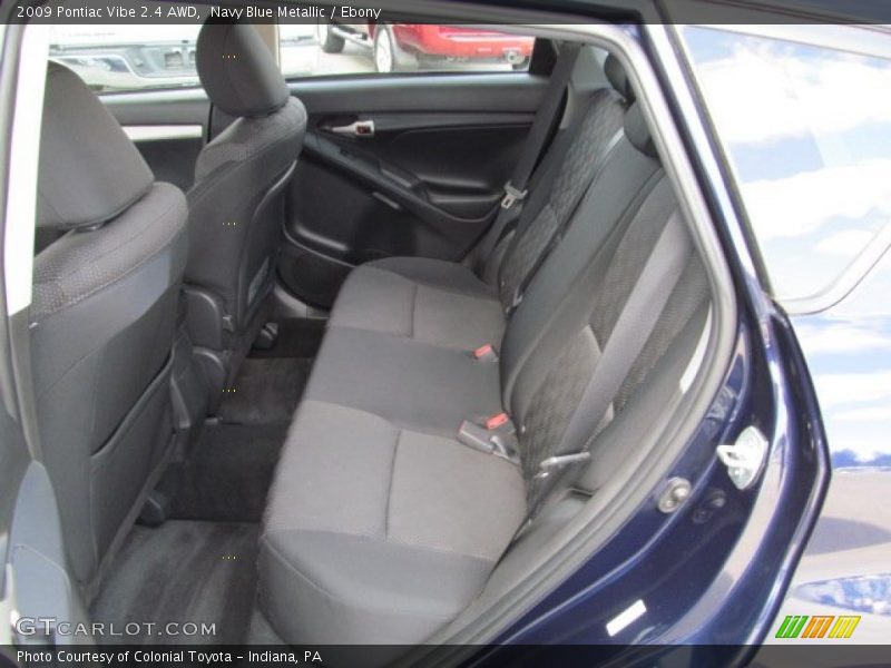 Navy Blue Metallic / Ebony 2009 Pontiac Vibe 2.4 AWD