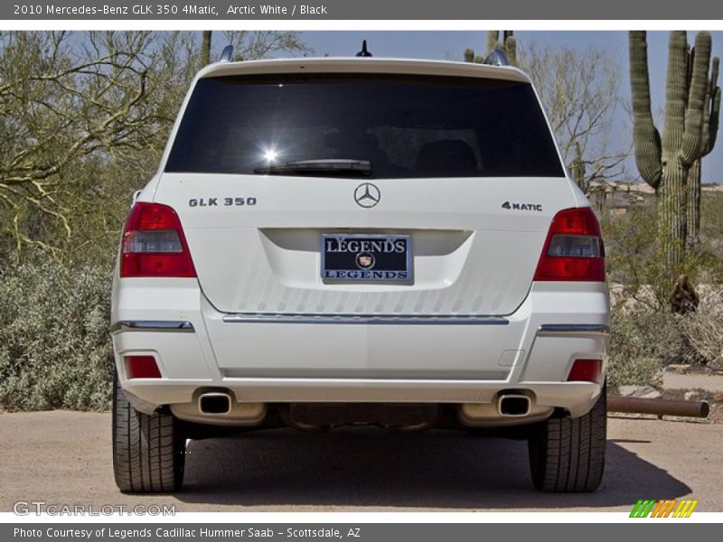 Arctic White / Black 2010 Mercedes-Benz GLK 350 4Matic