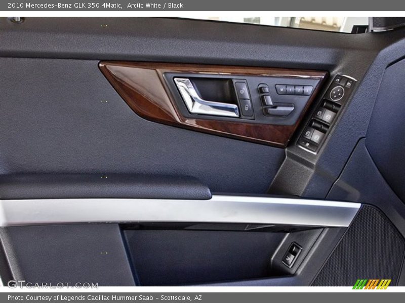 Arctic White / Black 2010 Mercedes-Benz GLK 350 4Matic