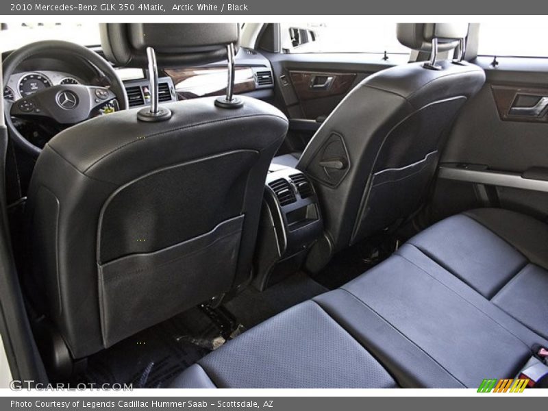 Arctic White / Black 2010 Mercedes-Benz GLK 350 4Matic