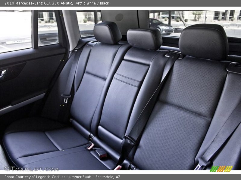 Arctic White / Black 2010 Mercedes-Benz GLK 350 4Matic