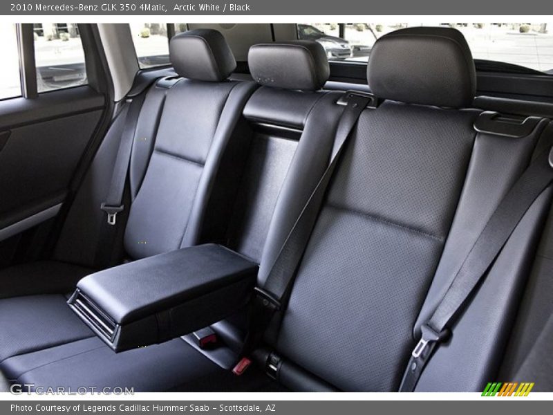 Arctic White / Black 2010 Mercedes-Benz GLK 350 4Matic