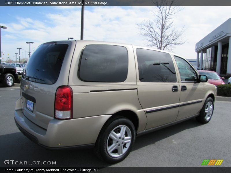 Sandstone Metallic / Neutral Beige 2005 Chevrolet Uplander