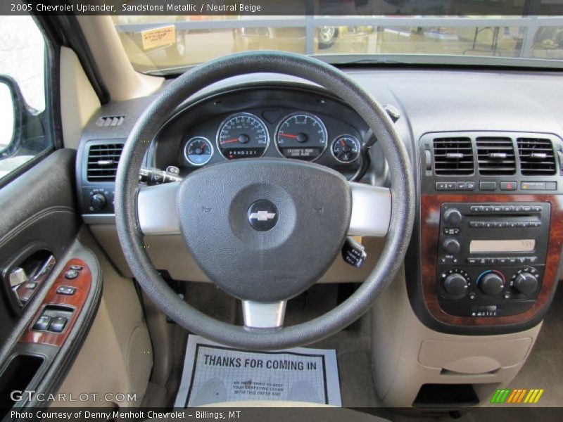 Sandstone Metallic / Neutral Beige 2005 Chevrolet Uplander