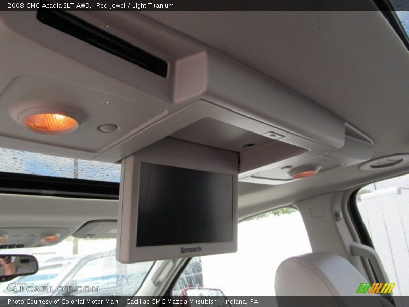 Red Jewel / Light Titanium 2008 GMC Acadia SLT AWD