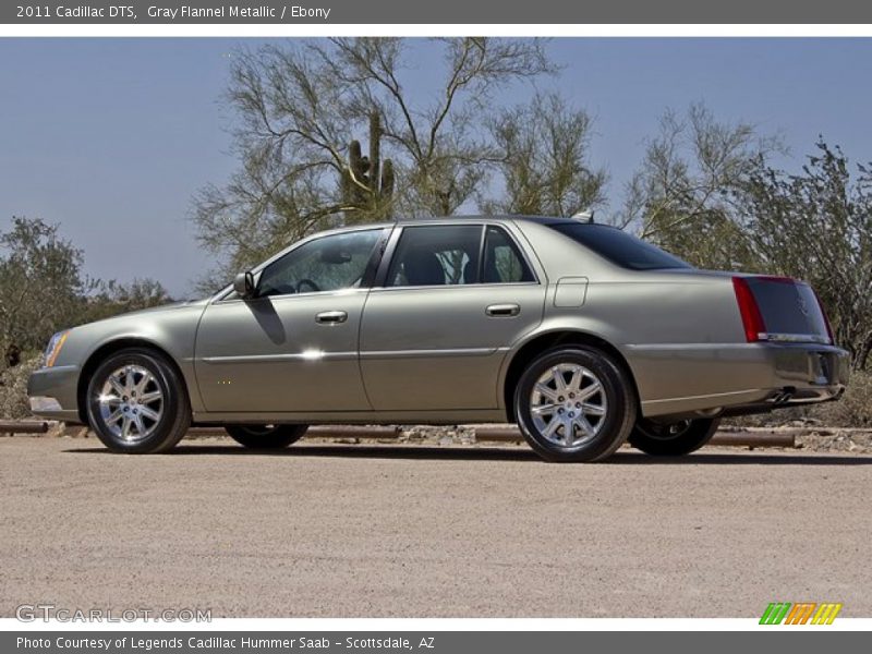 Gray Flannel Metallic / Ebony 2011 Cadillac DTS