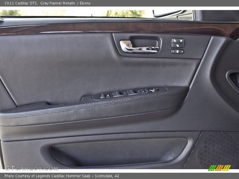 Gray Flannel Metallic / Ebony 2011 Cadillac DTS