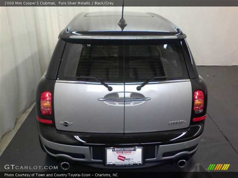 Pure Silver Metallic / Black/Grey 2009 Mini Cooper S Clubman