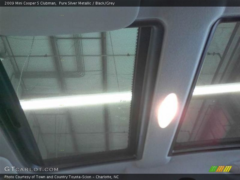 Pure Silver Metallic / Black/Grey 2009 Mini Cooper S Clubman