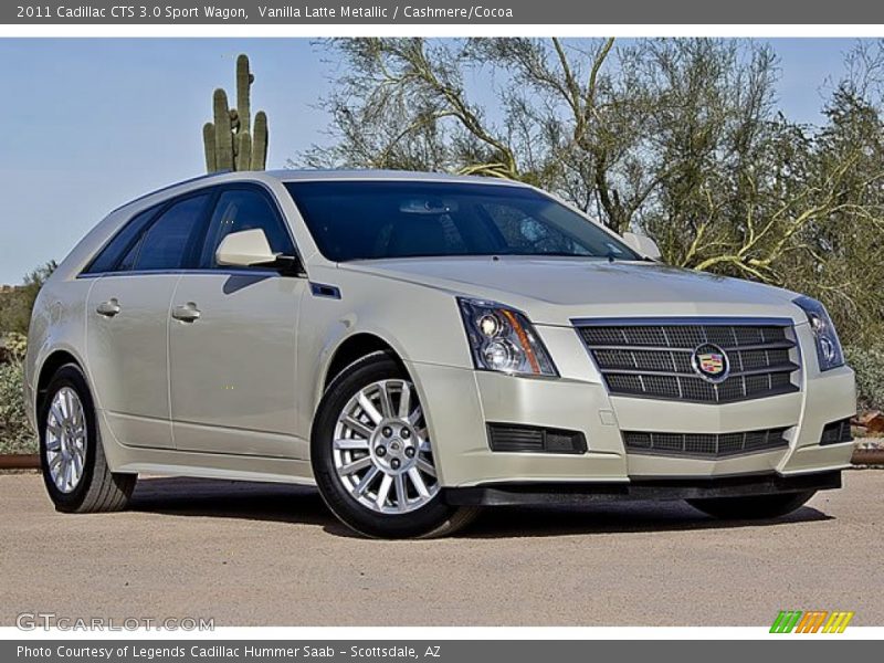 Front 3/4 View of 2011 CTS 3.0 Sport Wagon