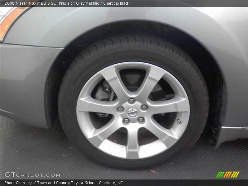 Precision Gray Metallic / Charcoal Black 2008 Nissan Maxima 3.5 SL
