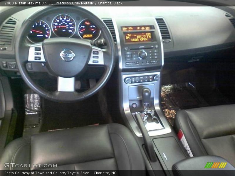 Precision Gray Metallic / Charcoal Black 2008 Nissan Maxima 3.5 SL