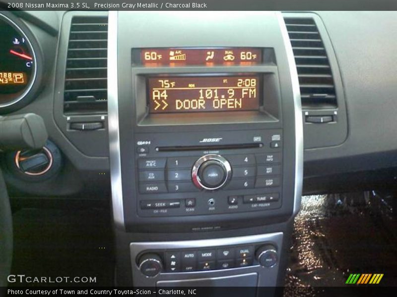 Precision Gray Metallic / Charcoal Black 2008 Nissan Maxima 3.5 SL