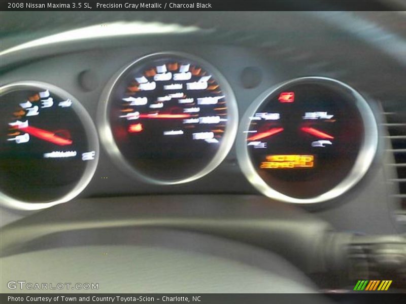 Precision Gray Metallic / Charcoal Black 2008 Nissan Maxima 3.5 SL