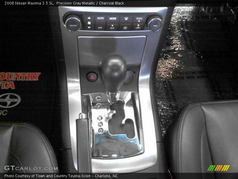 Precision Gray Metallic / Charcoal Black 2008 Nissan Maxima 3.5 SL