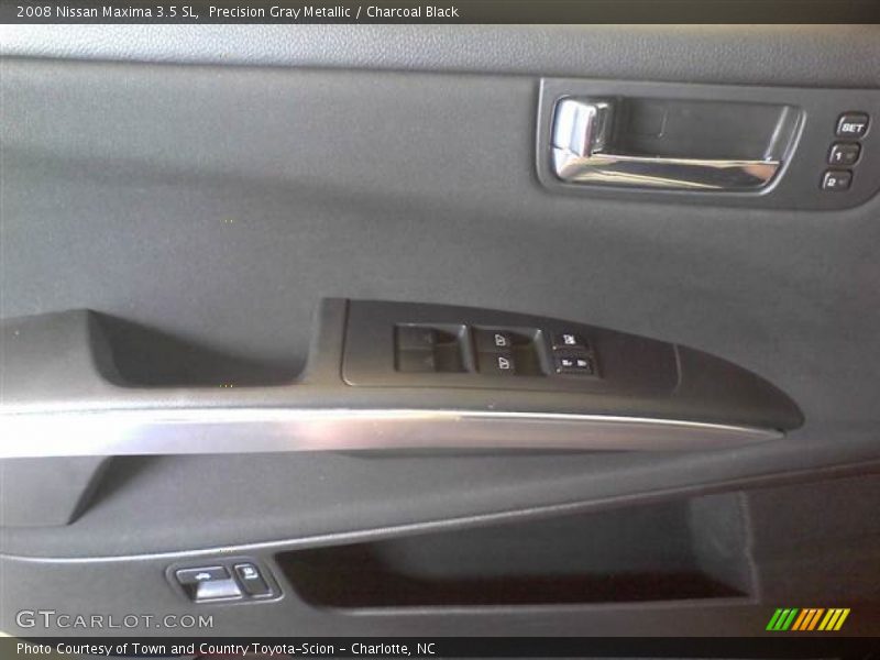 Precision Gray Metallic / Charcoal Black 2008 Nissan Maxima 3.5 SL