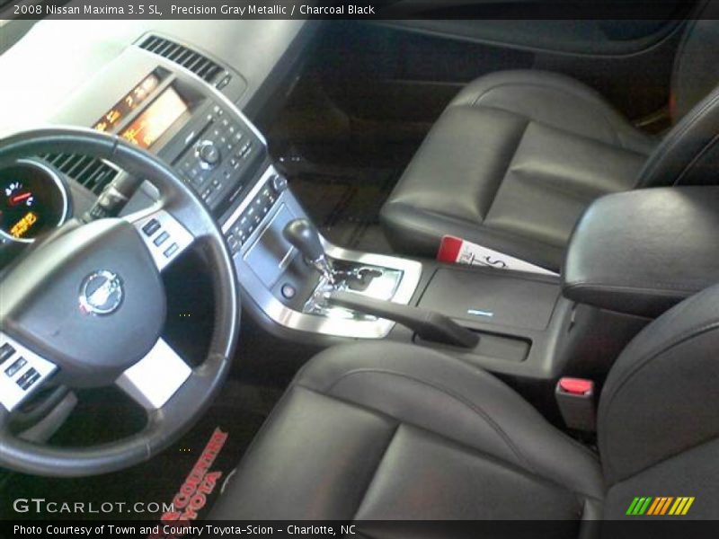 Precision Gray Metallic / Charcoal Black 2008 Nissan Maxima 3.5 SL