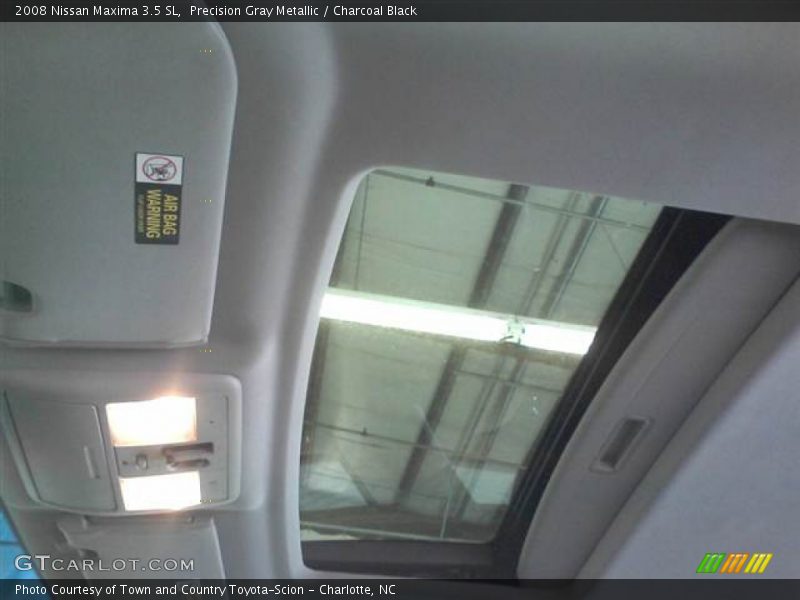 Precision Gray Metallic / Charcoal Black 2008 Nissan Maxima 3.5 SL