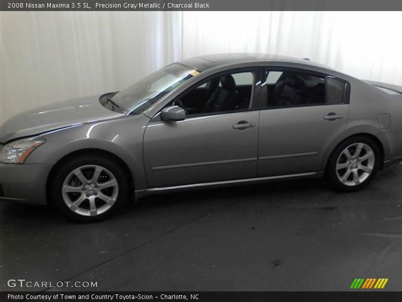 Precision Gray Metallic / Charcoal Black 2008 Nissan Maxima 3.5 SL