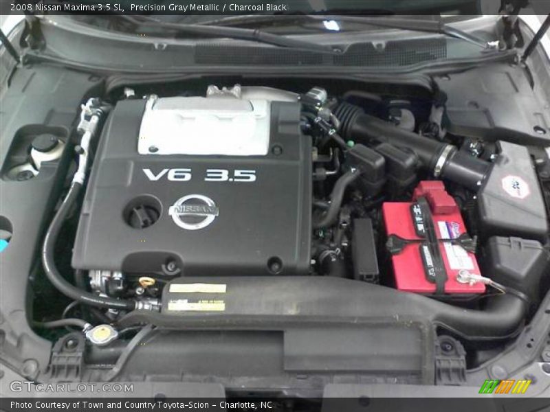 Precision Gray Metallic / Charcoal Black 2008 Nissan Maxima 3.5 SL
