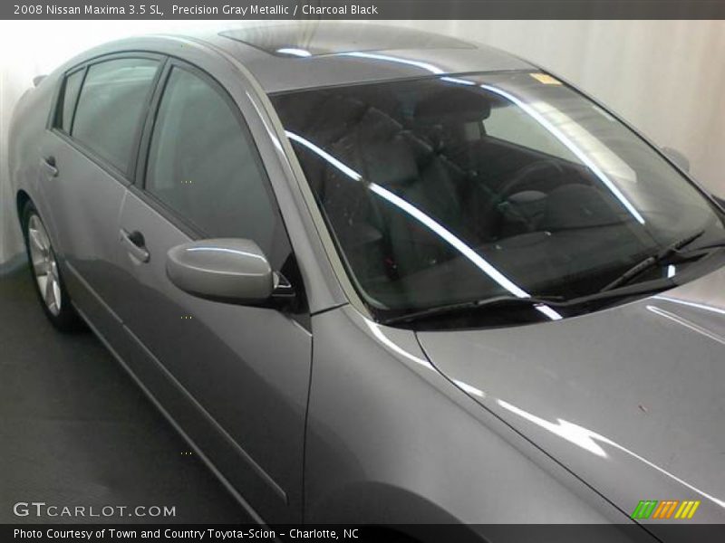 Precision Gray Metallic / Charcoal Black 2008 Nissan Maxima 3.5 SL