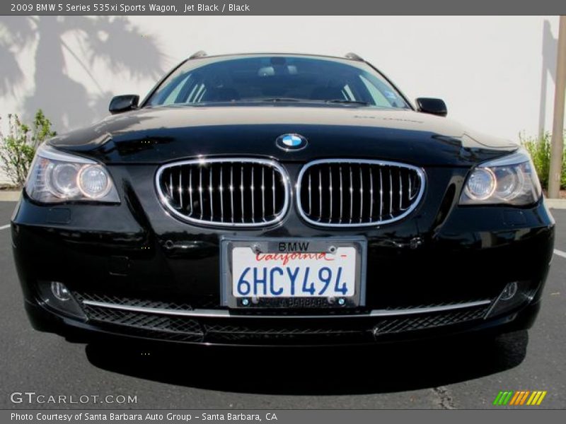 Jet Black / Black 2009 BMW 5 Series 535xi Sports Wagon