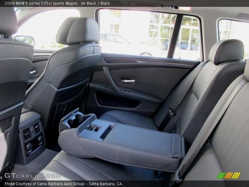 Jet Black / Black 2009 BMW 5 Series 535xi Sports Wagon