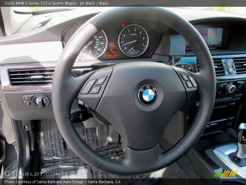  2009 5 Series 535xi Sports Wagon Steering Wheel