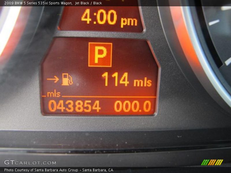 Jet Black / Black 2009 BMW 5 Series 535xi Sports Wagon
