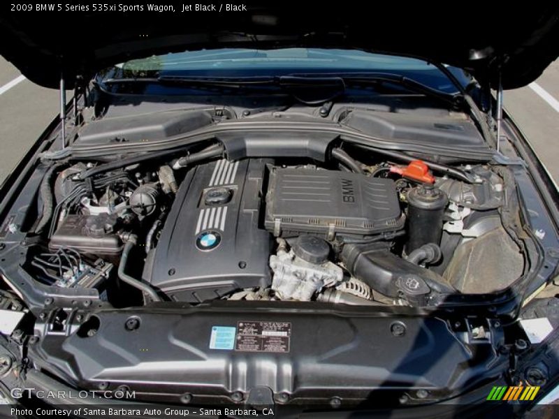  2009 5 Series 535xi Sports Wagon Engine - 3.0 Liter Twin-Turbocharged DOHC 24-Valve VVT Inline 6 Cylinder