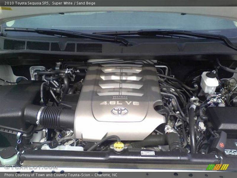 Super White / Sand Beige 2010 Toyota Sequoia SR5